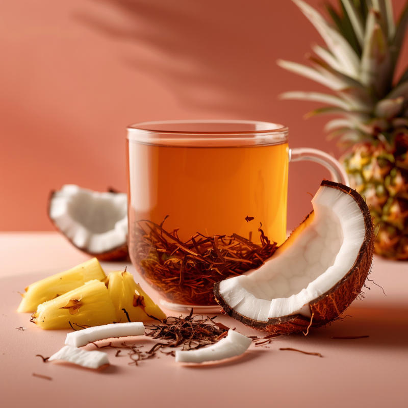 Rooibos Passoa Colada – Infusion fruitée coco & ananas sans théine