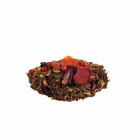 Rooibos framboise – Infusion fruitée & acidulée sans théine