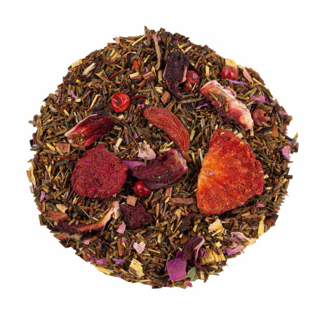 Rooibos framboise – Infusion fruitée & acidulée sans théine