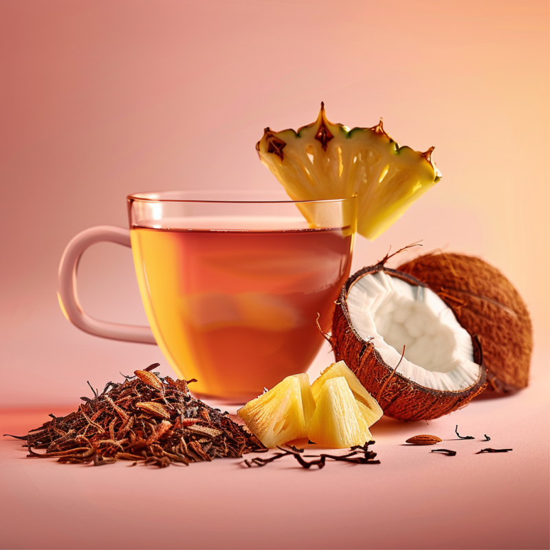 Rooibos Piña Colada – Infusion exotique ananas & coco sans théine