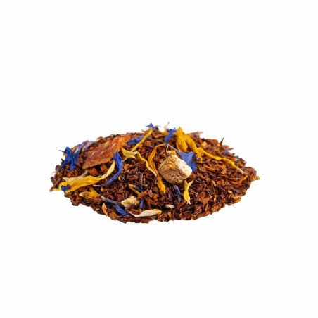 Rooibos fraise & mirabelle – Infusion douce & fruitée sans théine
