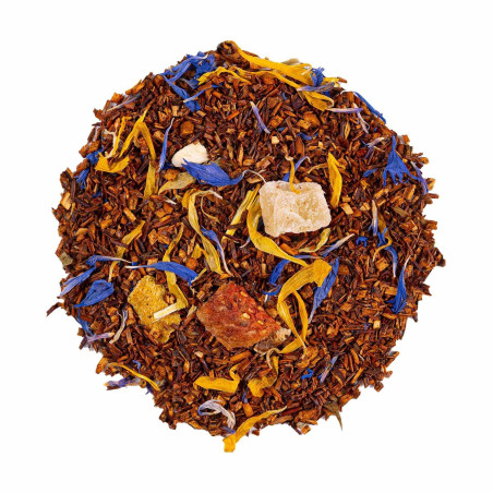 Rooibos fraise & mirabelle – Infusion douce & fruitée sans théine