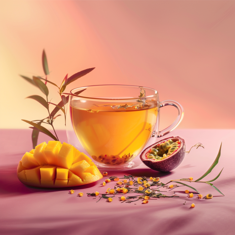 Rooibos mangue & passion – Infusion exotique & fruitée sans théine