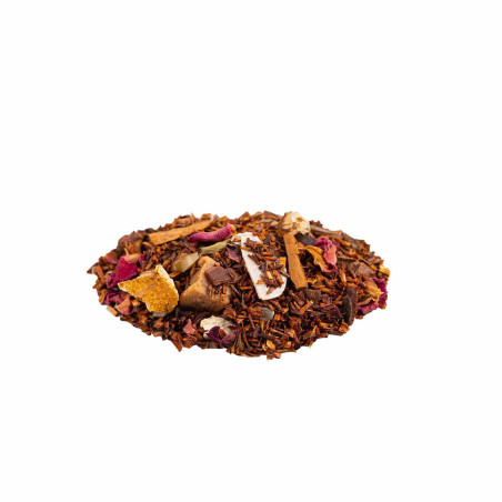 Rooibos orange, cannelle & caramel – Infusion douce et épicée