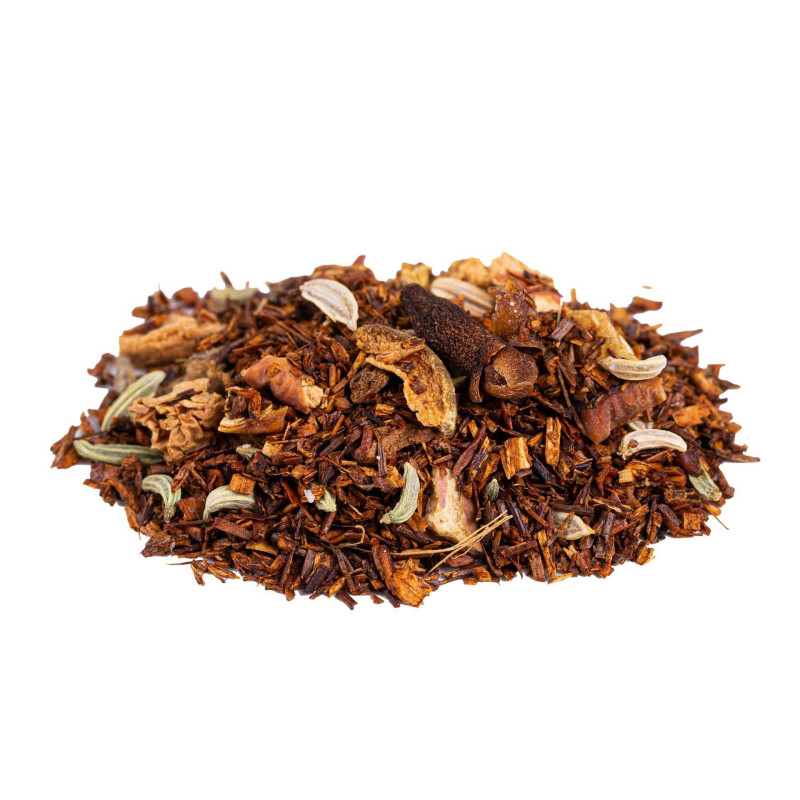 Rooibos pomme grillée & cannelle – Infusion chaleureuse sans théine