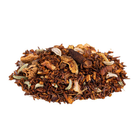 Rooibos pomme grillée & cannelle – Infusion chaleureuse sans théine