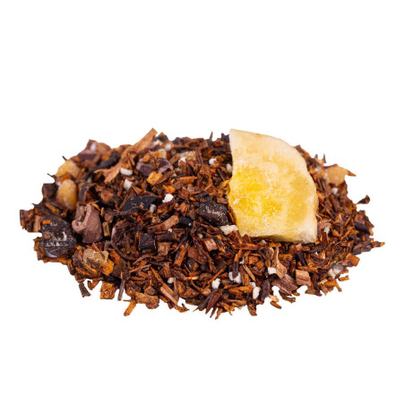 Rooibos caramel, cacao & banane – Infusion dessert sans théine