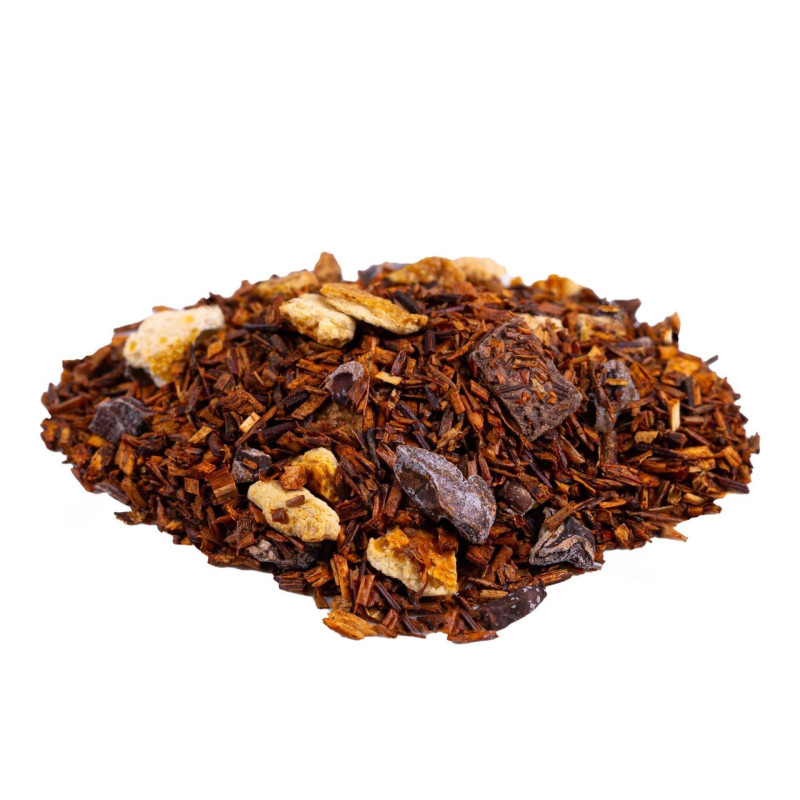 Rooibos orange chocolat – Infusion gourmande sans théine