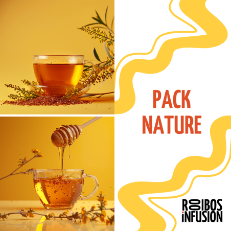 Duo Nature : rooibos honeybush et rooibos miel