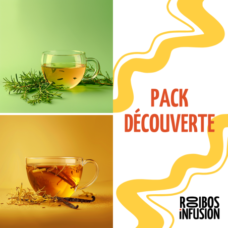 Duo Nature : rooibos vert nature et rooibos vanille