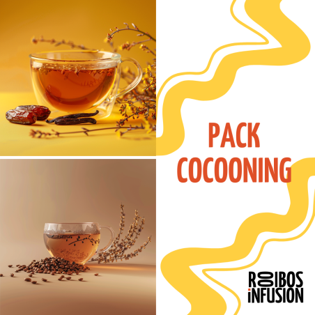 Duo Nature : rooibos cappuccino et rooibos vanille-datte