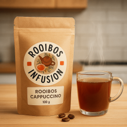 Rooibos cappuccino – Infusion gourmande façon café sans théine