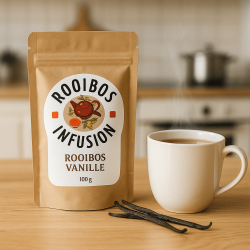 Rooibos vanille – Infusion douce & réconfortante sans théine
