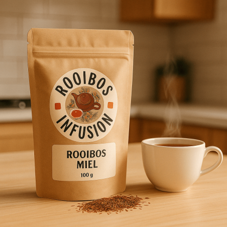 Rooibos miel – Infusion douce & apaisante sans théine