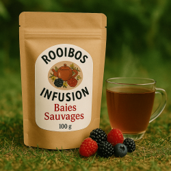 Rooibos aux baies sauvages – Infusion fruitée & acidulée sans théine