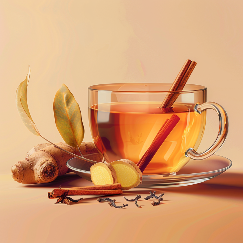 Rooibos cannelle & gingembre – Infusion épicée et réchauffante