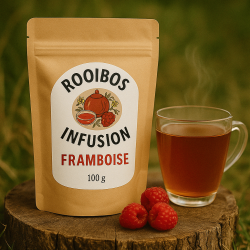 Rooibos framboise – Infusion fruitée & acidulée sans théine