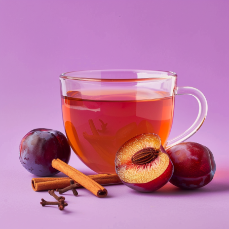 Rooibos cannelle & prune – Infusion fruitée et épicée sans théine