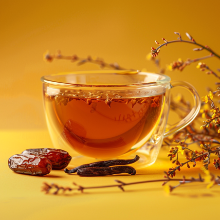Rooibos vanille & datte – Infusion naturellement sucrée sans théine