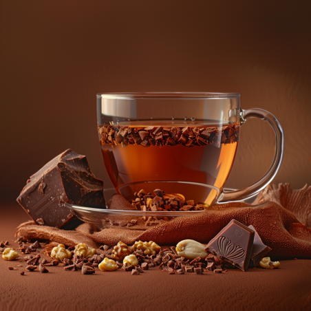 Rooibos chocolat & noix – Infusion gourmande sans théine