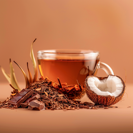 Rooibos chocolat & noix de coco – Infusion douce & exotique
