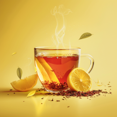 Rooibos citron – Infusion fraîche et légère sans théine