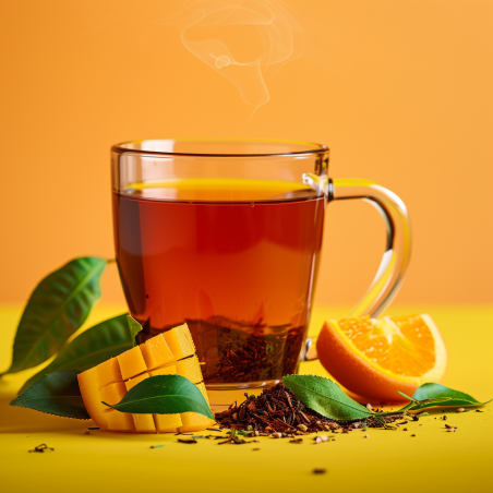 Rooibos mangue & mandarine – Infusion fruitée et douce sans théine