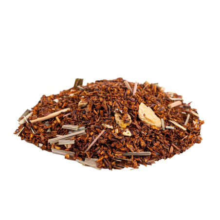 Rooibos gingembre & citron – Infusion tonique et apaisante sans théine