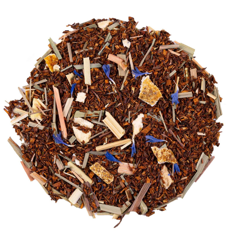 Rooibos citron-orange glacé – Infusion fraîche & désaltérante sans thé