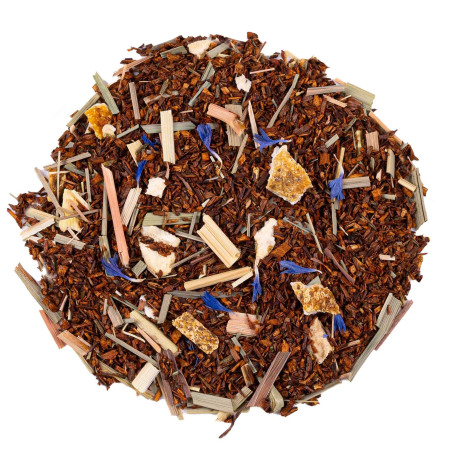 Rooibos citron-orange glacé – Infusion fraîche & désaltérante sans thé