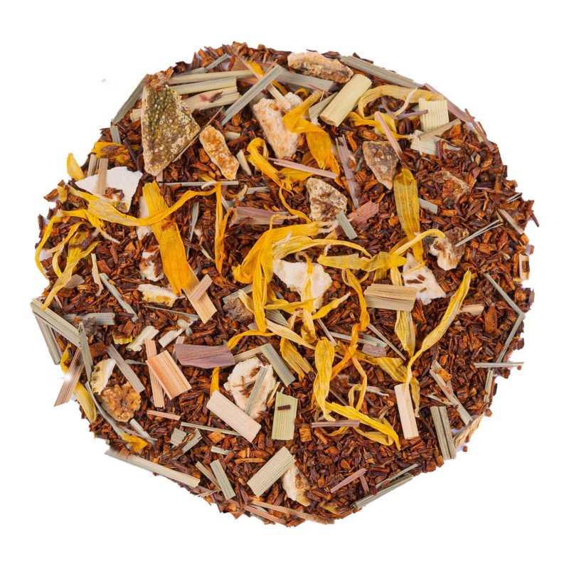 Rooibos citron – Infusion fraîche et légère sans théine