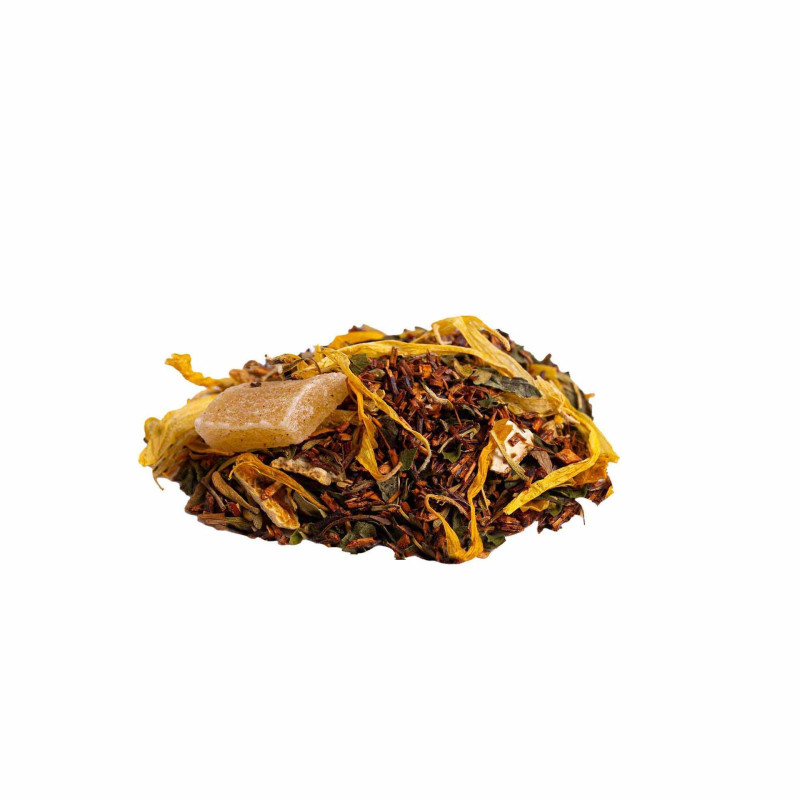 Rooibos miel & citron vert – Infusion douce & fraîche sans théine