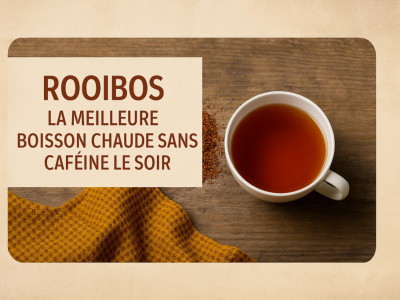 Boisson chaude sans caféine : quelle alternative au café le soir ?